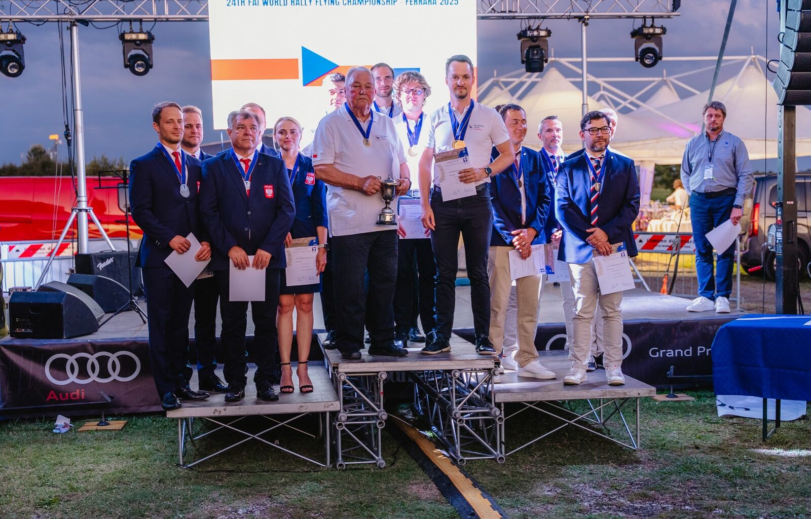 Czechia crowned World Rally Flying Champions in Italy