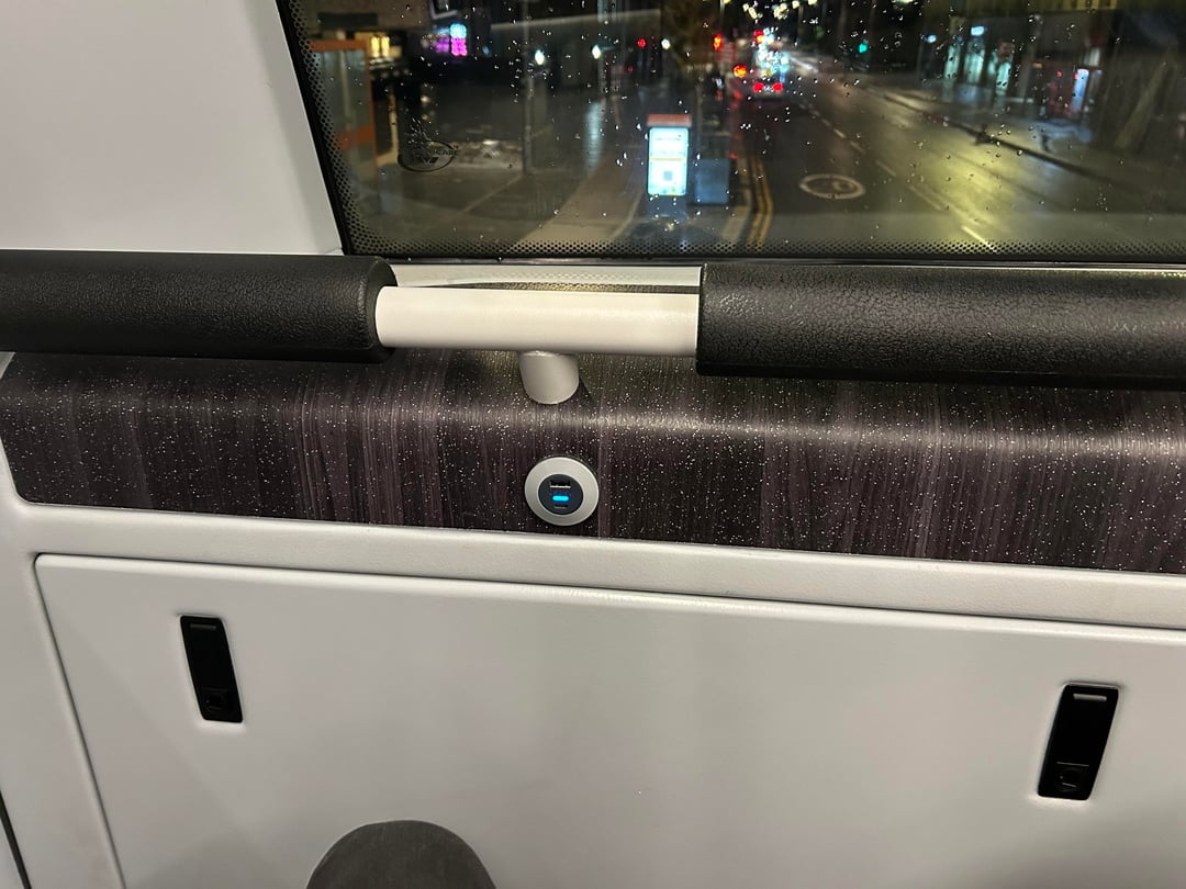 Mmm… new bus