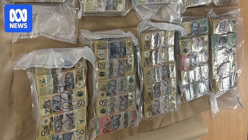 Man charged after police say they found $1 million in a cardboard box in his vehicle