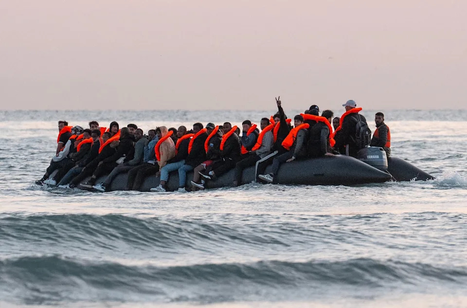The small boat crossings have drawn criticism this summer (Carl Court/Getty Images)