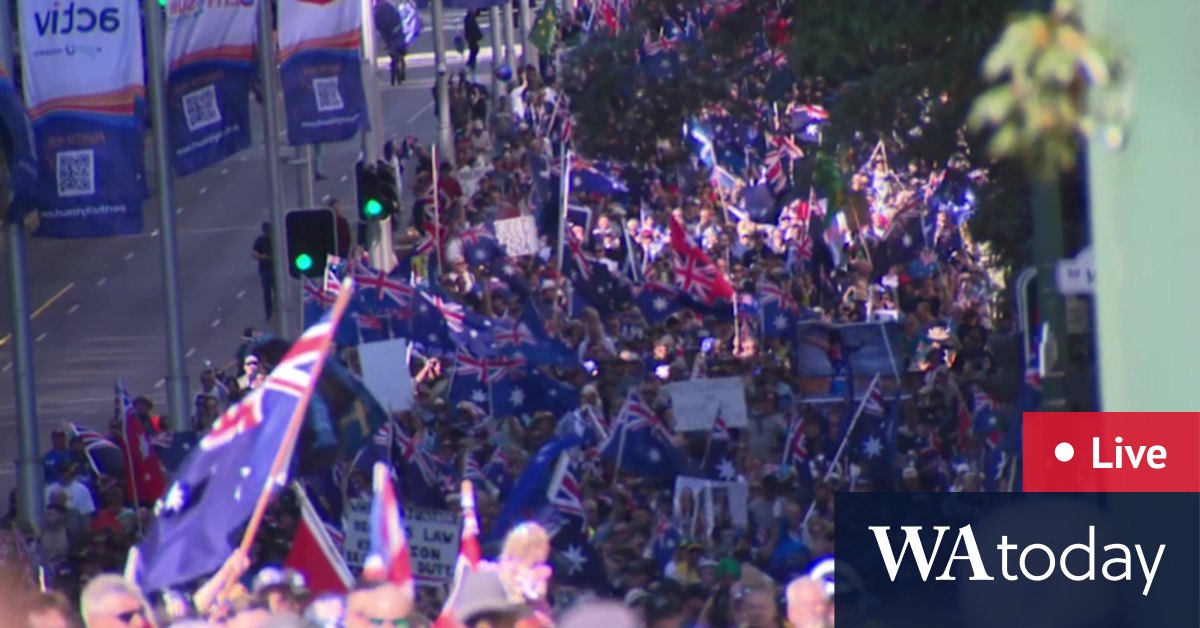 WA Premier labels Perth anti-mass immigration rally a disgrace