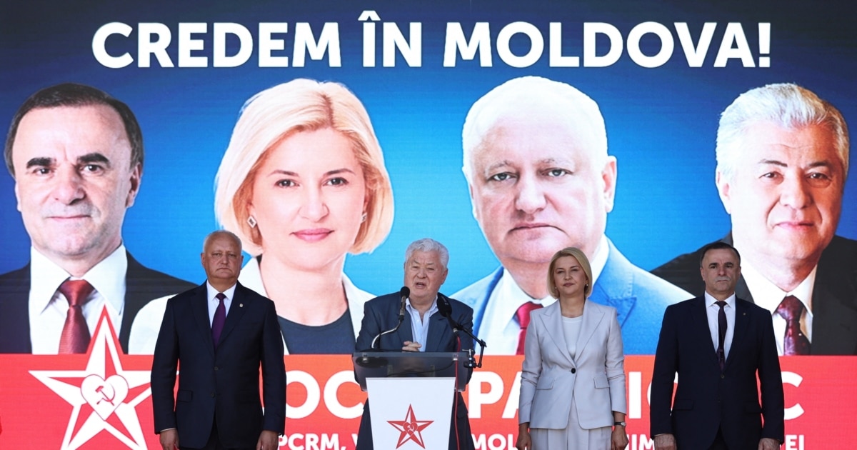 As Moldova Votes, Widespread Poverty Feeds Anti-Western Narratives