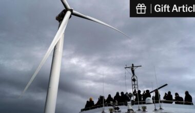 Orsted Sues Trump Administration in Fight to Restart Its Blocked Wind Farm | The Danish company behind Revolution Wind, a $6 billion project off Rhode Island, said the federal government had unlawfully halted work on the wind farm.