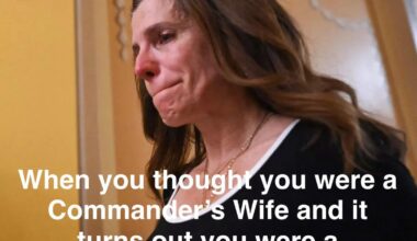 No so blessed any more …