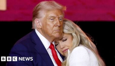 Trump hails Charlie Kirk as martyr to thousands at memorial service