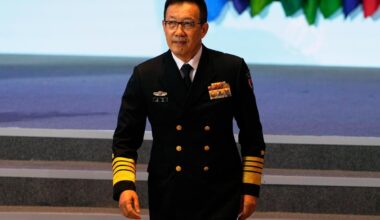 China’s defense minister renews threats to take over Taiwan as he opens security forum