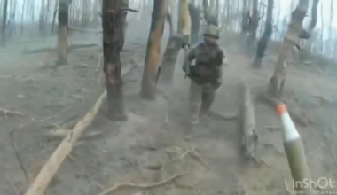 The atmosphere of fierce battles in Serebriansky forest in Luhansk region through the eyes of foreign volunteers as part of the DIU International Legion against Russian forces. Posted 04.09.2025