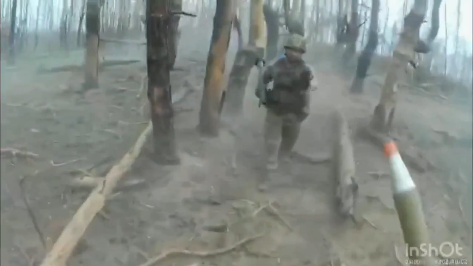 The atmosphere of fierce battles in Serebriansky forest in Luhansk region through the eyes of foreign volunteers as part of the DIU International Legion against Russian forces. Posted 04.09.2025