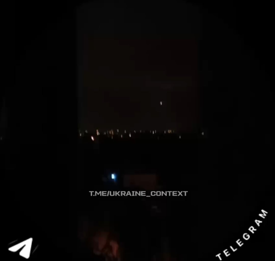 A Russian air defense missile apparently malfunctioned and hit a residential area in Donetsk City