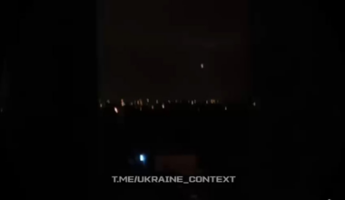 A Russian air defense missile apparently malfunctioned and hit a residential area in Donetsk City