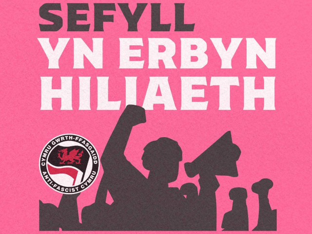 Stand Against Racism in Mold on Sunday/Sefwch yn Erbyn Hiliaeth yn yr Wyddgrug ddydd Sul