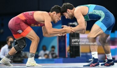 Gulomjon Abdullaev explains his loss to Bekzat Almaz uulu in semifinals of World Wrestling Championships in Croatia