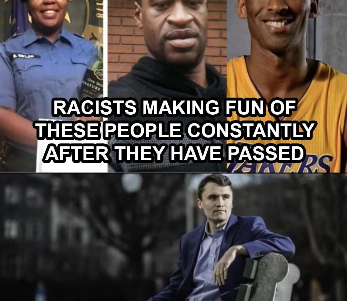 “Ok guys, we need to all calm down and pray together.”