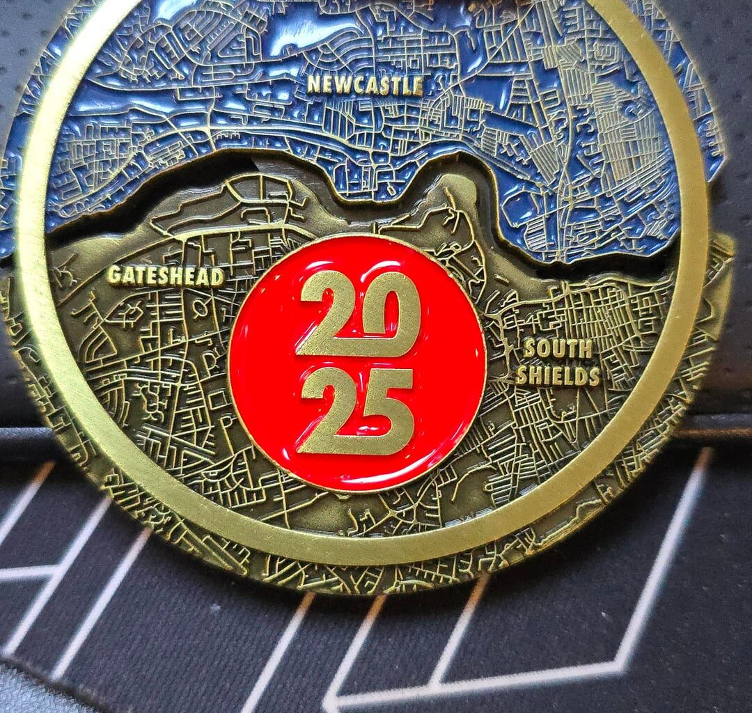 Great North Run medal is wrong...