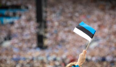 An Estonian flag (Image: Adobe)