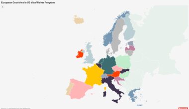 Map Shows European Countries in Visa Waiver Program as Hungary Regains Access