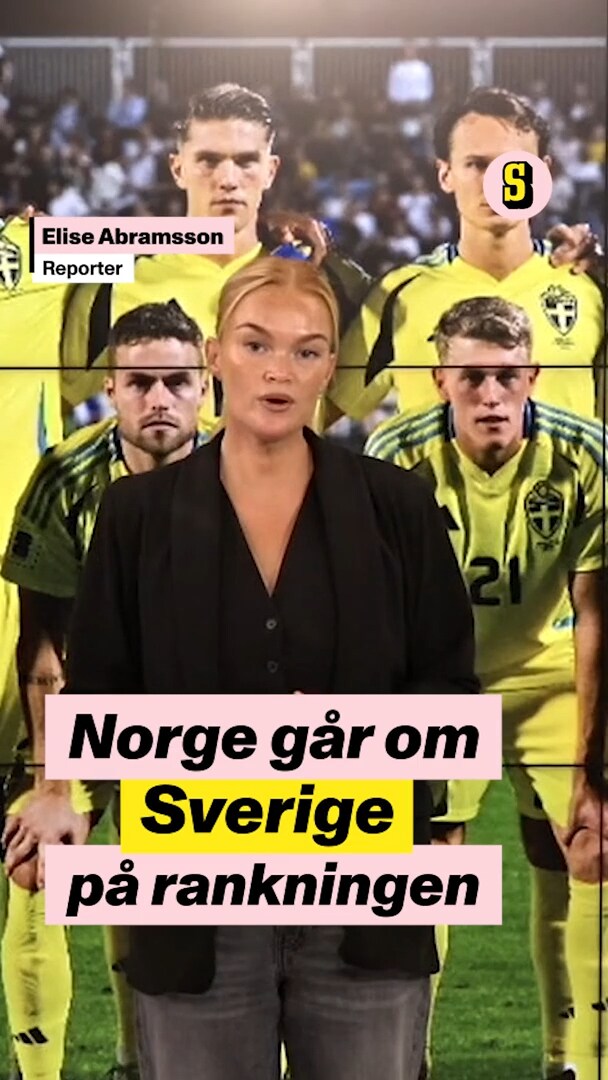 Landslaget är sämst av alla på topp 100