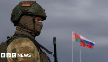 Belarus and Russia's show of firepower appears to be a message to Europe