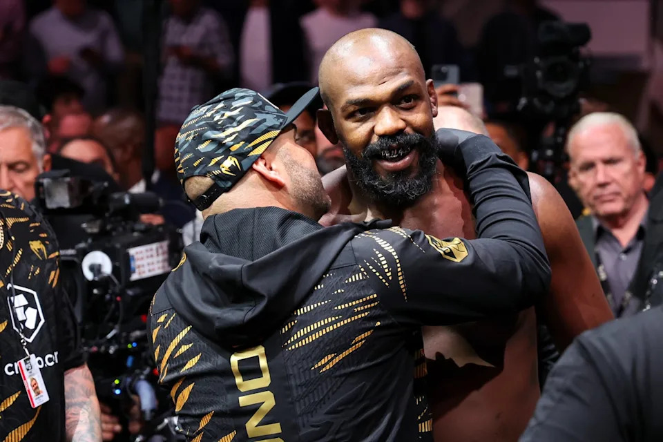 Jon Jones during his time as UFC heavyweight champion (Getty)
