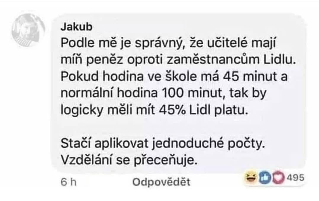 Začátek školního roku, je potřeba se dovzdělat.