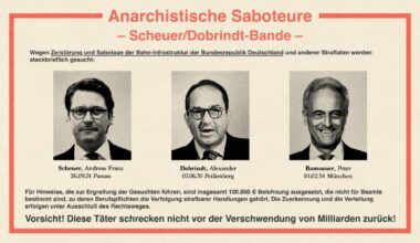 Weil sie das deutsche Schienennetz über Jahre sabotiert haben: CSU als linksextremistische Terrorgruppe eingestuft