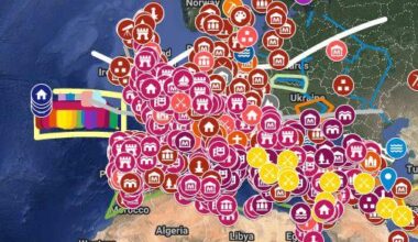 My map of English+ Architecture, History, Regions