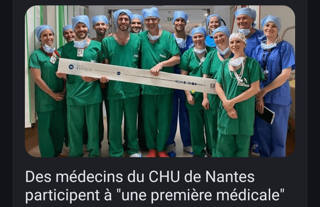 Le plus grand thermomètre rectal du monde en test à Nantes