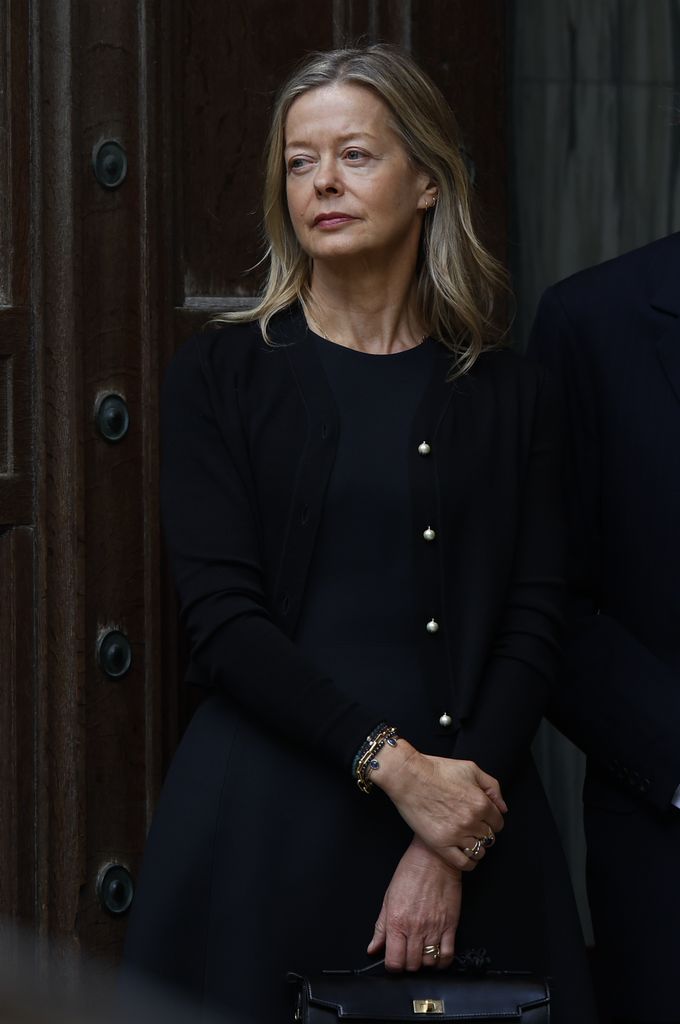 Lady Helen Taylor at mother the Duchess of Kent's funeral