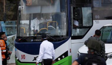 Five killed in shooting at Jerusalem bus stop