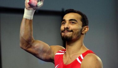 Turkish gymnast Ferhat Arican, accessed on Sep. 28, 2025. (Photo via Türkiye Daily)
