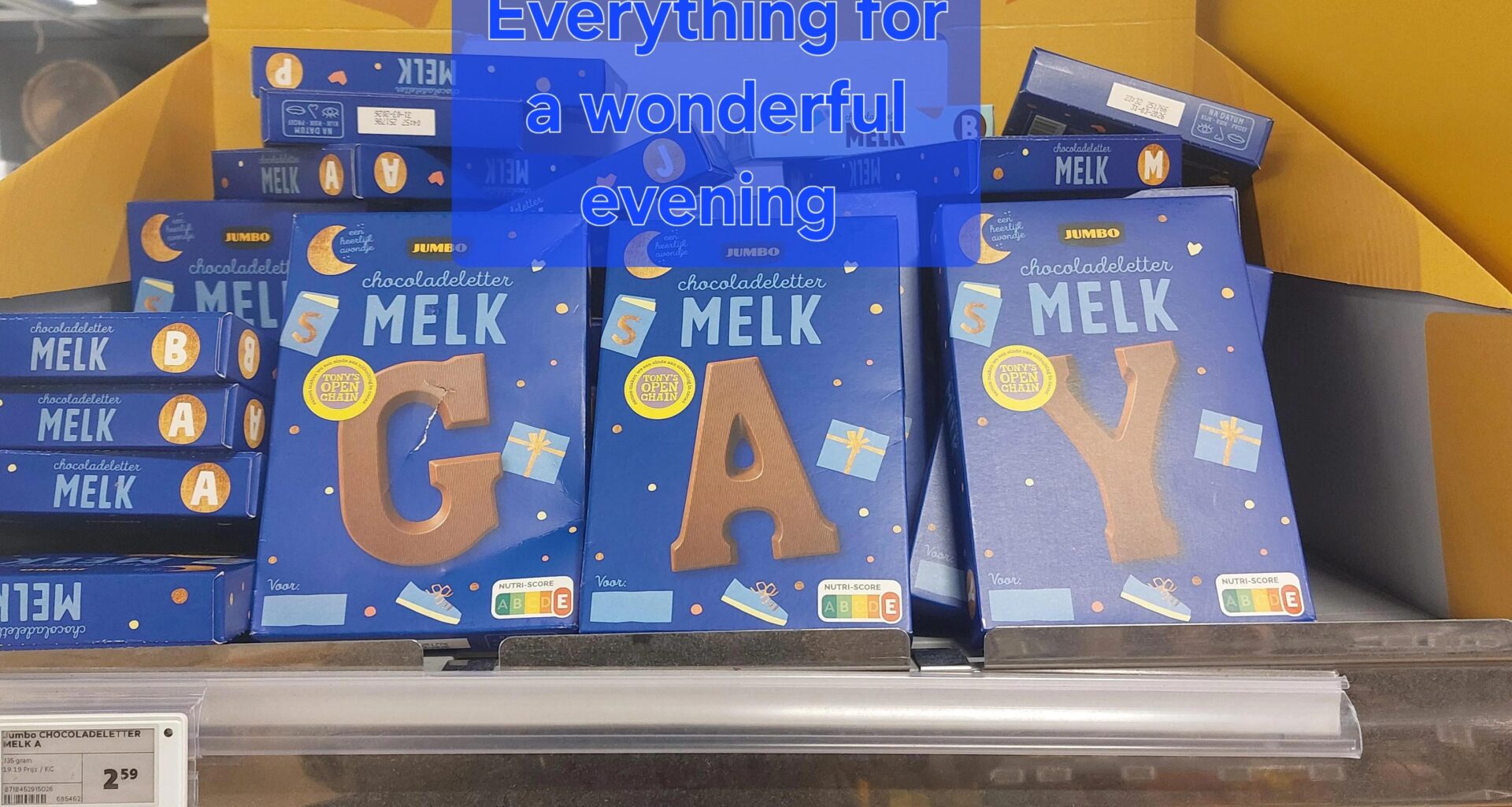 My boomer trait is getting irritated that the supermarkets are already selling those in September