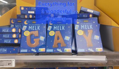 My boomer trait is getting irritated that the supermarkets are already selling those in September