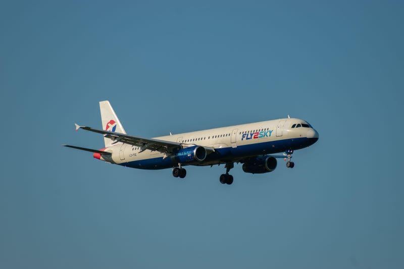 Fly2Sky aircraft inflight