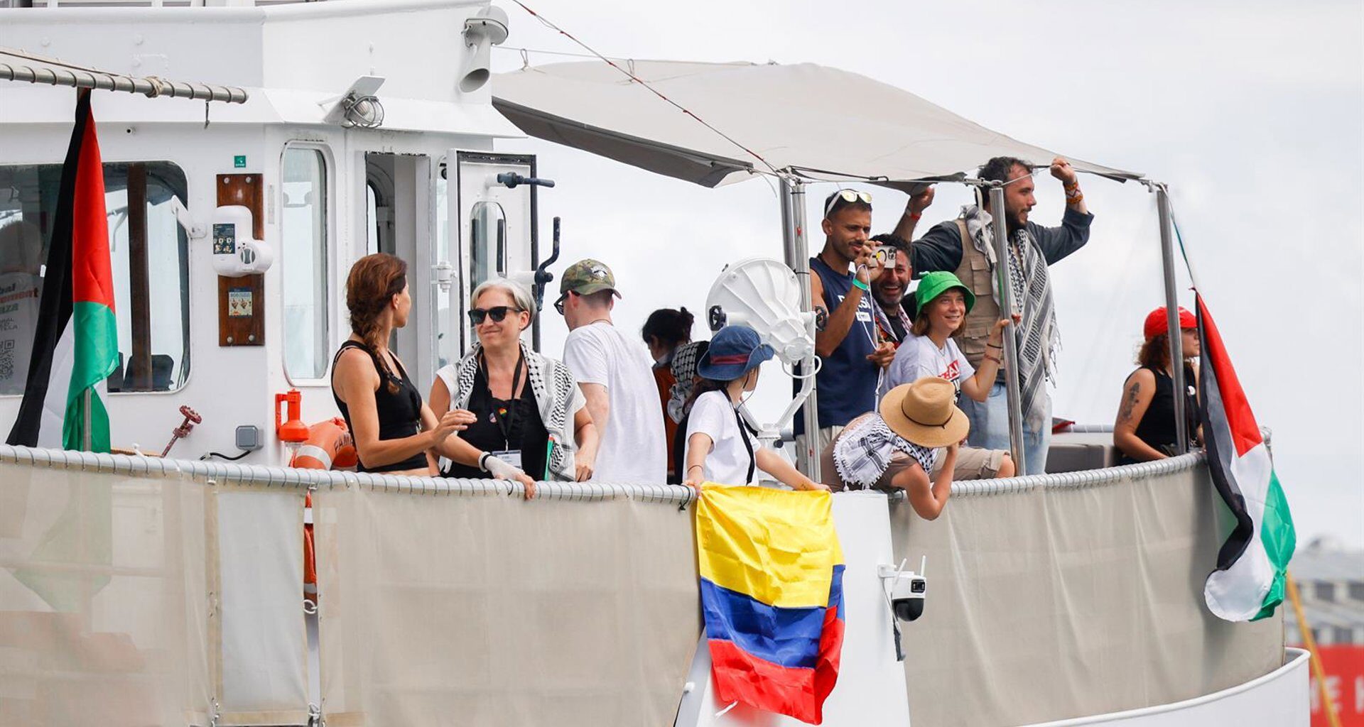 España despliega el 'Furor' en apoyo a la flotilla a Gaza y extiende su ayuda a ciudadanos belgas