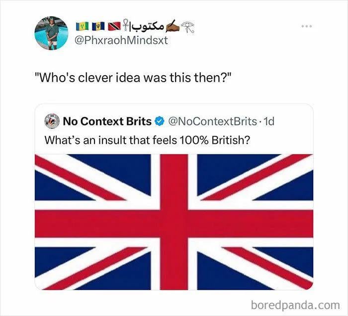 Other British insults are there?