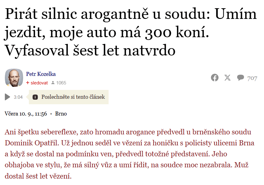 Někteří lidi jsou fakt moc.