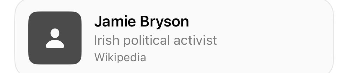 TIL that Jamie Bryson once went on hunger strike in prison but it only lasted half a day before he ordered an Indian takeaway leading other loyalist inmates to nickname him “Jamie Biriyani.”