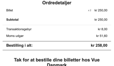 "Transaktionsgebyr" mig et vist sted...