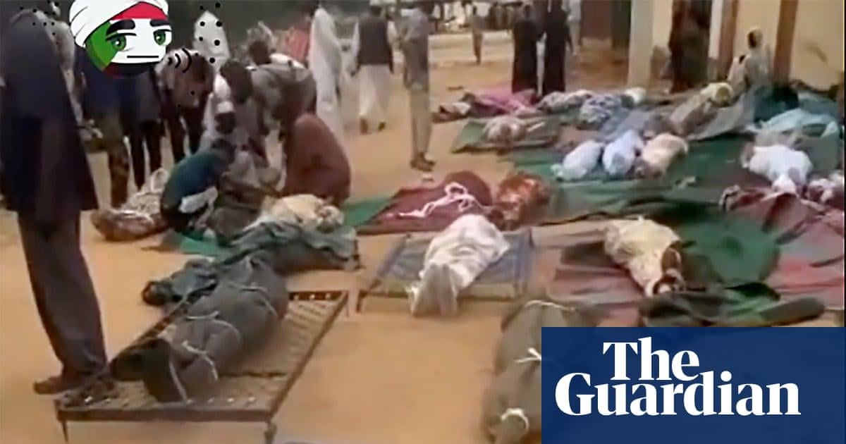 Rapid Support Forces drone strike kills scores of people at mosque in Sudan: First responders say 75 worshippers dead as paramilitaries push to capture last foothold of Sudanese army in Darfur.