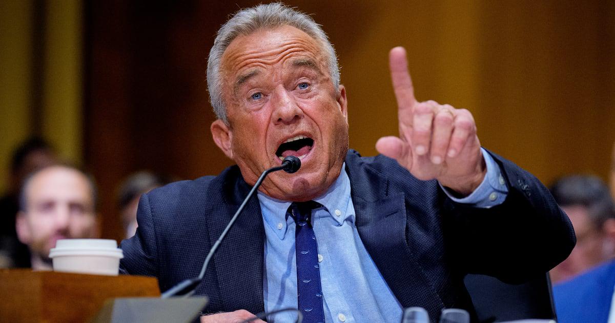 RFK Jr. Explodes in Red-Faced Fury in Anti-Vax Grilling