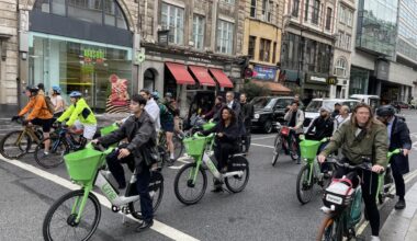 Lime bikes chief executive reveals huge expansion plans for London - E-bikes currently available for hire in 17 boroughs - but firm has sights set on all 33 after ridership soars during Tube strike