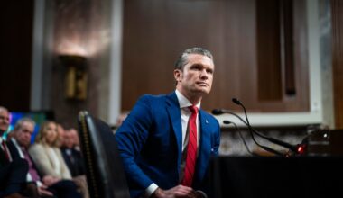 Senators learn new allegations about Hegseth in affidavit by former sister-in-law