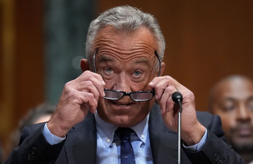 Health and Human Services Secretary Robert Kennedy Jr. testifies before the Senate Finance Committee at the Dirksen Senate Office Building on September 4, 2025 in Washington, DC.