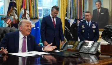 Trump signs Department of War order, announces 2026 G20 will be at Doral