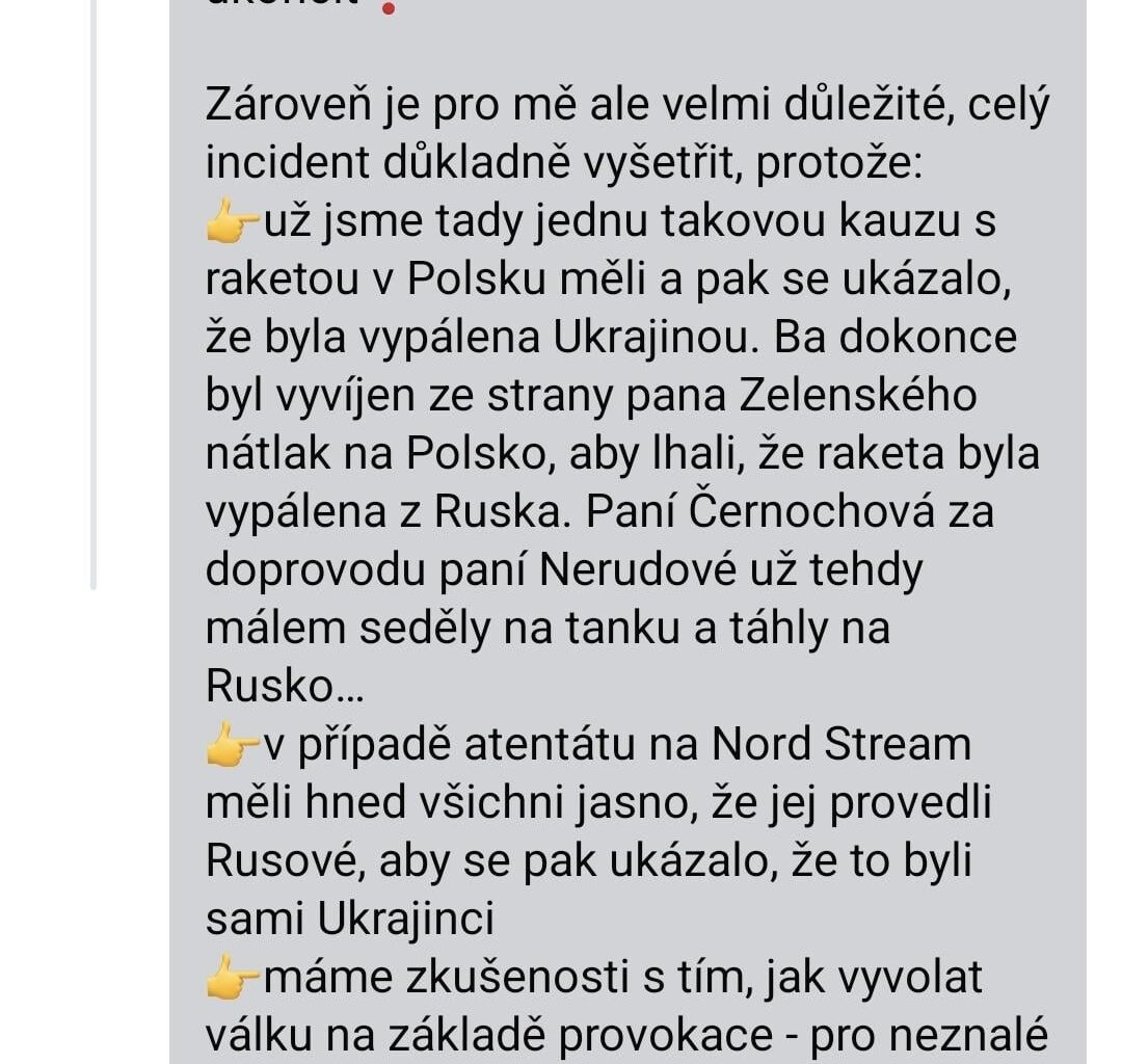 Notičky asi přišly dříve, než se předpokládalo.