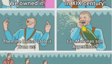 I would rather the French own them over the Argies