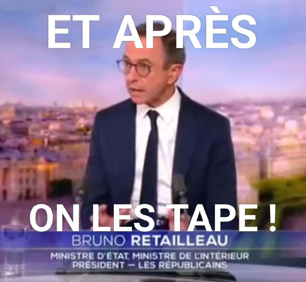 Et après, on les TAPE