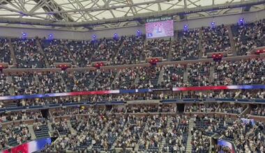 The crowd boos Trump at the US Open. The corporate media doesn't want you to see this.