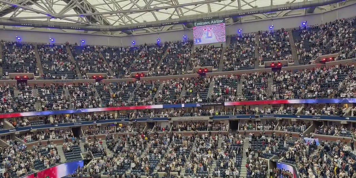 The crowd boos Trump at the US Open. The corporate media doesn't want you to see this.