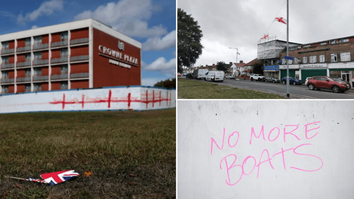 Inside Hillingdon, the frontline of asylum crisis where 2,000 migrants live in hotels